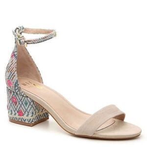 Mix No. 6 Textured Block Sandal